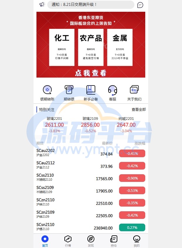 图片[1]-股票期货交易系统/股票外汇交易所/前端uniapp - 源码平台网-源码平台网