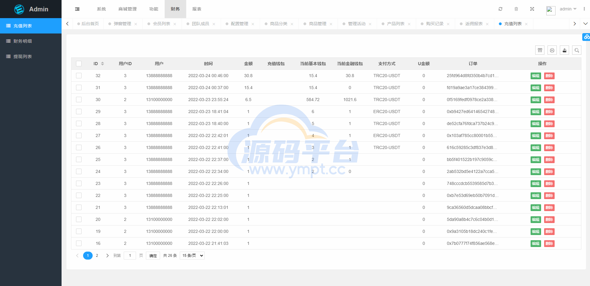 图片[16]-多语言trx/usdt钱包理财/区块链算力矿池/Difi流动性TRX理财分红 - 源码平台网-源码平台网
