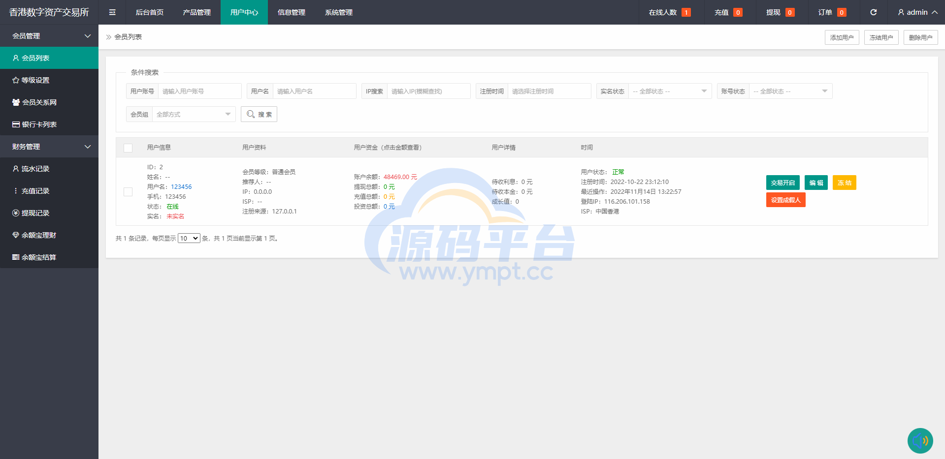 图片[11]-二开版微交易系统/贵金属交易平台/微盘交易系统 - 源码平台网-源码平台网