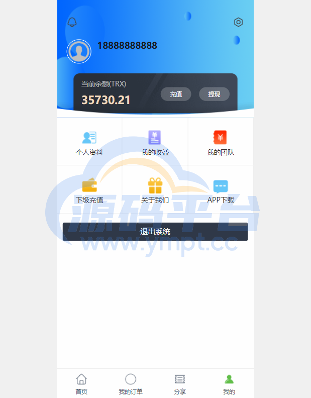 图片[12]-定制版六国语言/充电宝投资/海外虚拟投资理财/TRX充值 - 源码平台网-源码平台网