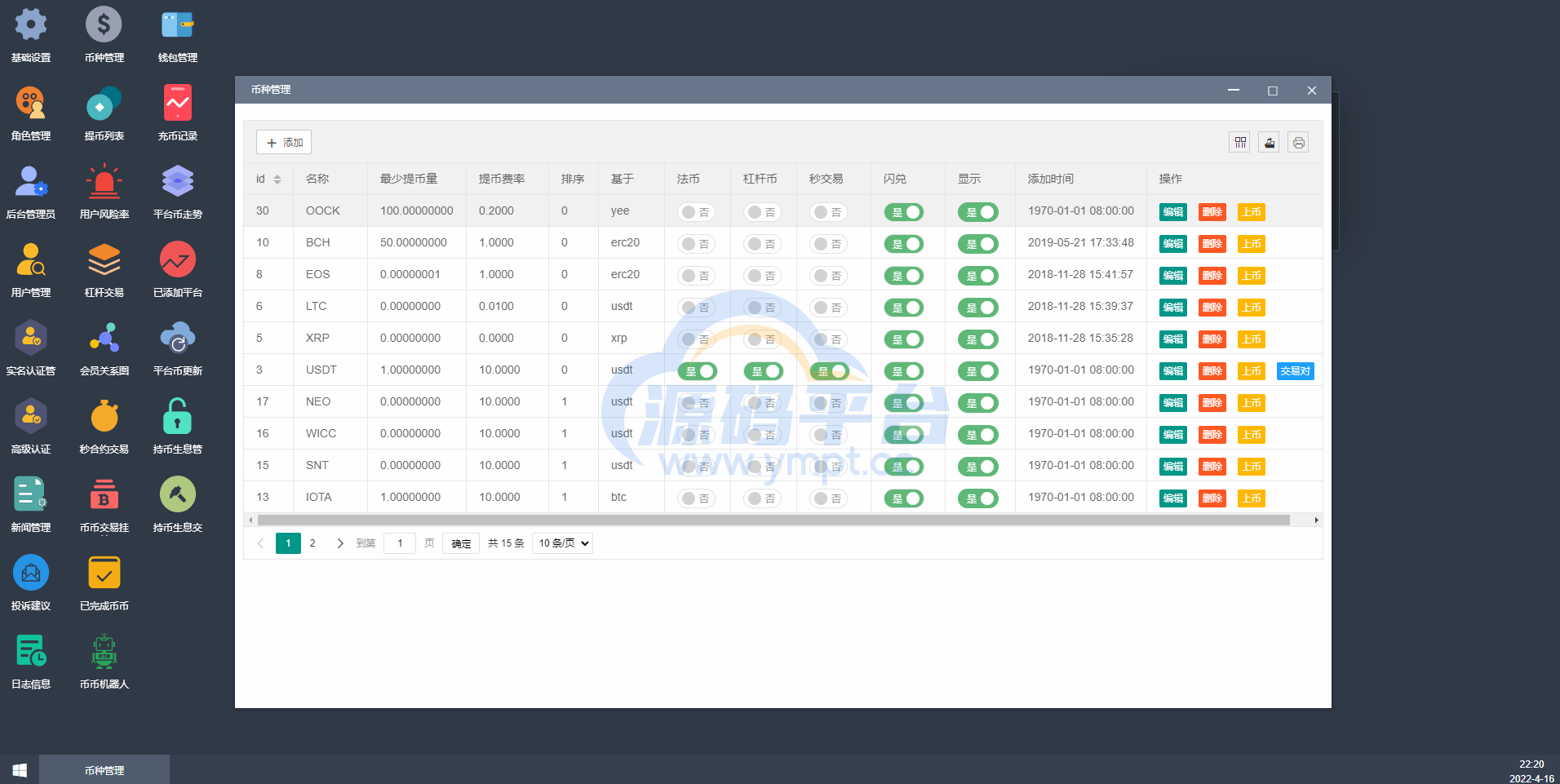 图片[19]-全新二开交易所/后台预生成K线/质押生息/IEO认购/币币合约交易 - 源码平台网-源码平台网