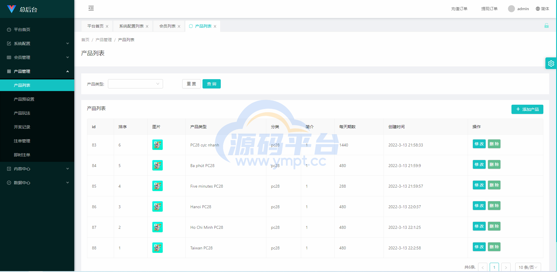 图片[21]-多套定制版海外cp系统/快3/PC28系统/预设开奖/前后端分离 - 源码平台网-源码平台网