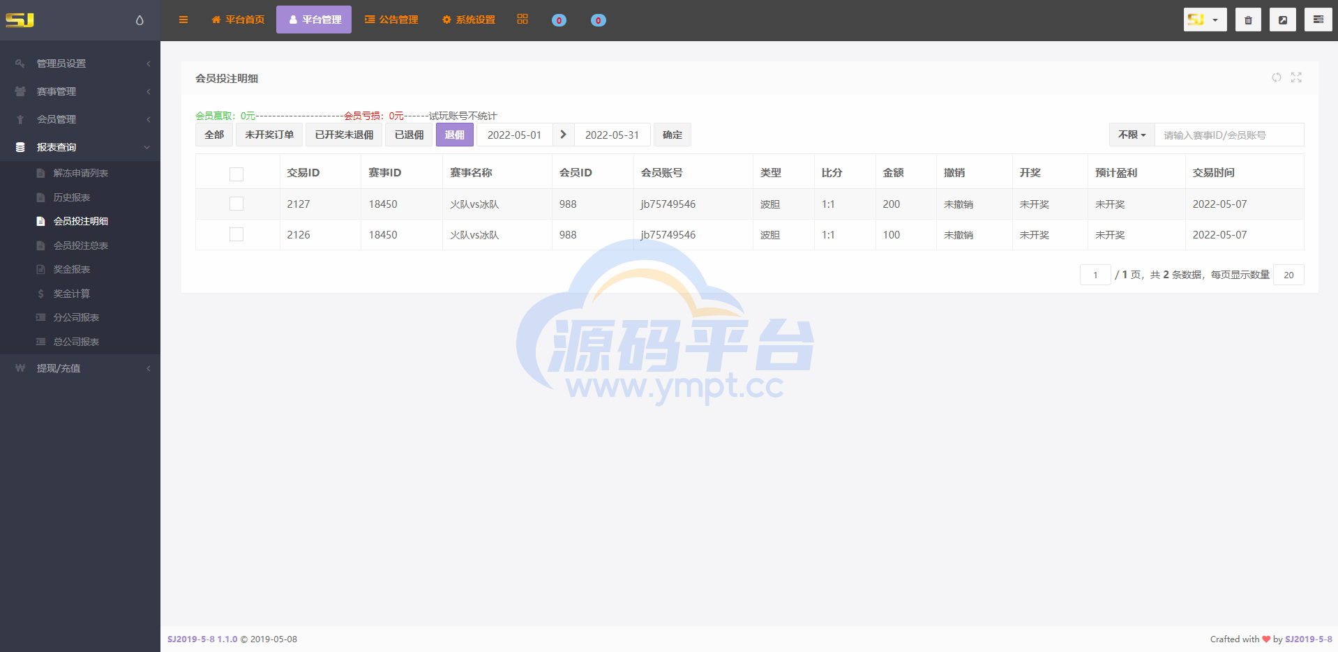图片[10]-二开版TG淘金网反波胆5.02版本系统源码 - 源码平台网-源码平台网