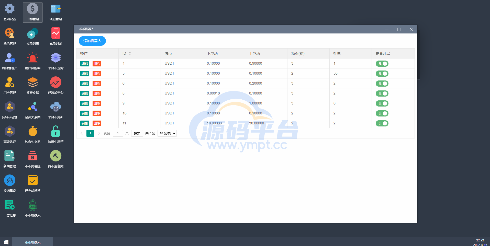 图片[14]-全新二开交易所/后台预生成K线/质押生息/IEO认购/币币合约交易 - 源码平台网-源码平台网