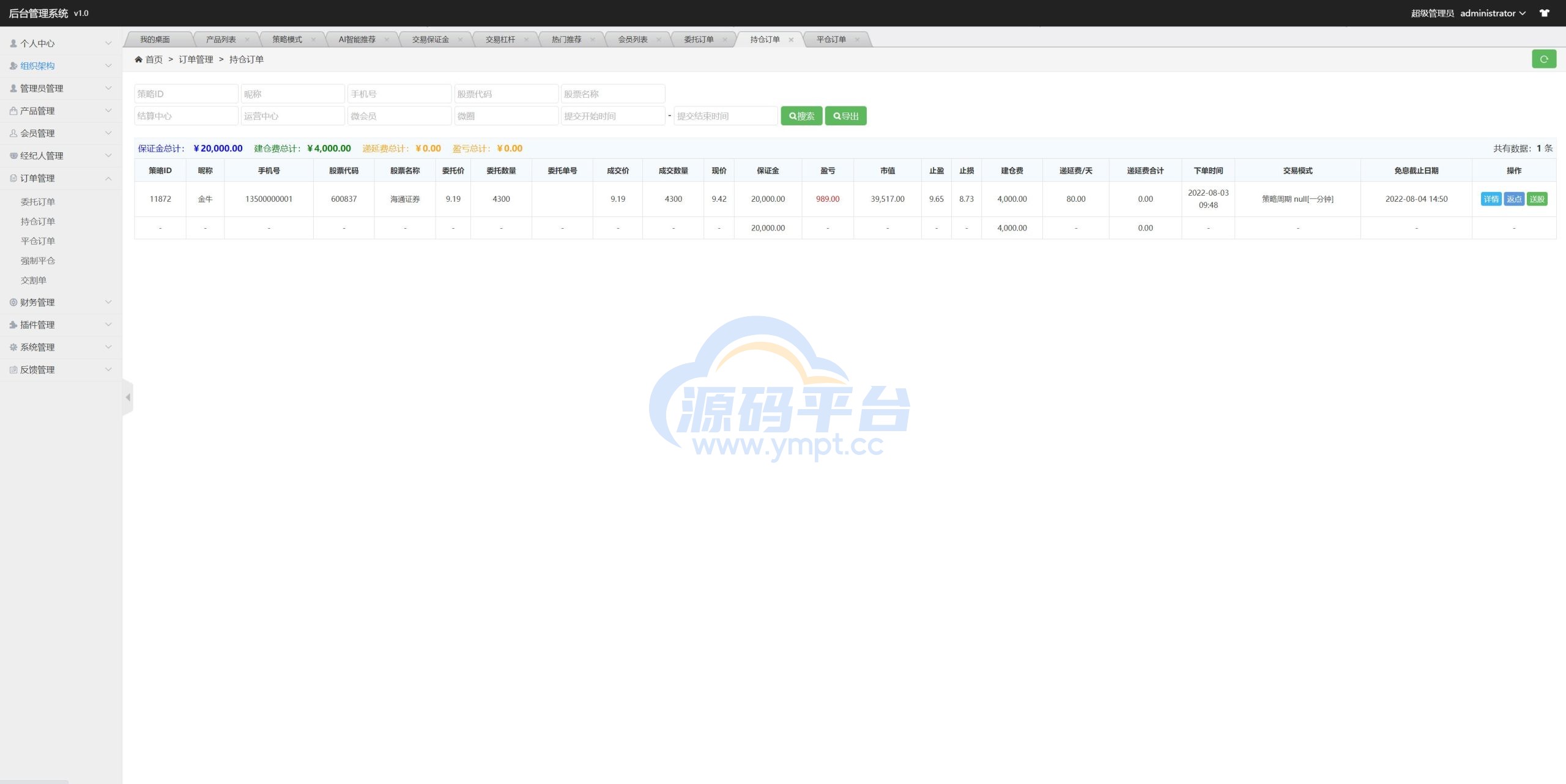 图片[11]-股票配资/策略系统/股票/配资/策略/K线命令齐全 - 源码平台网-源码平台网