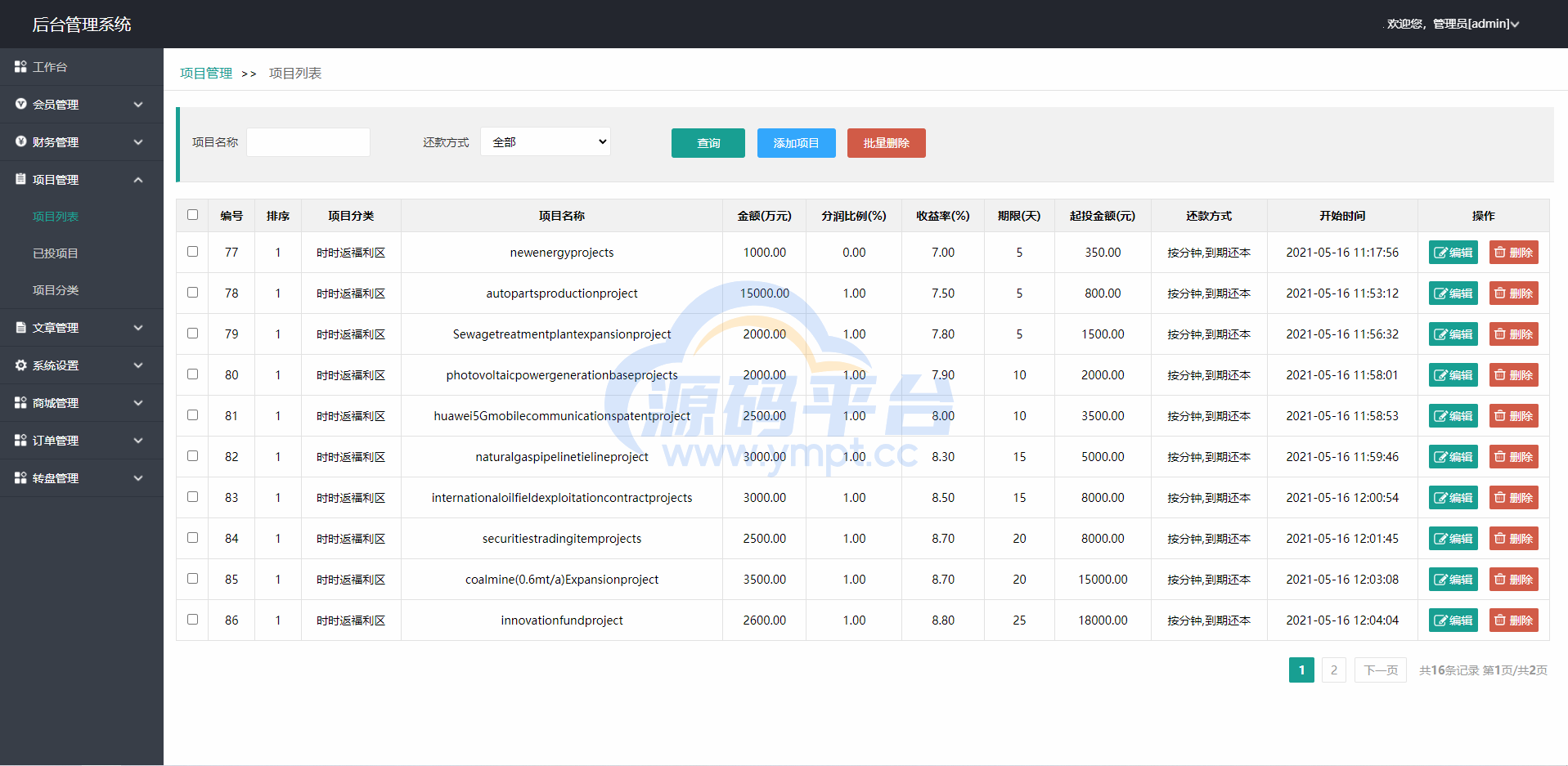 图片[8]-英文版p2p投资理财源码/众筹投资分红系统 - 源码平台网-源码平台网