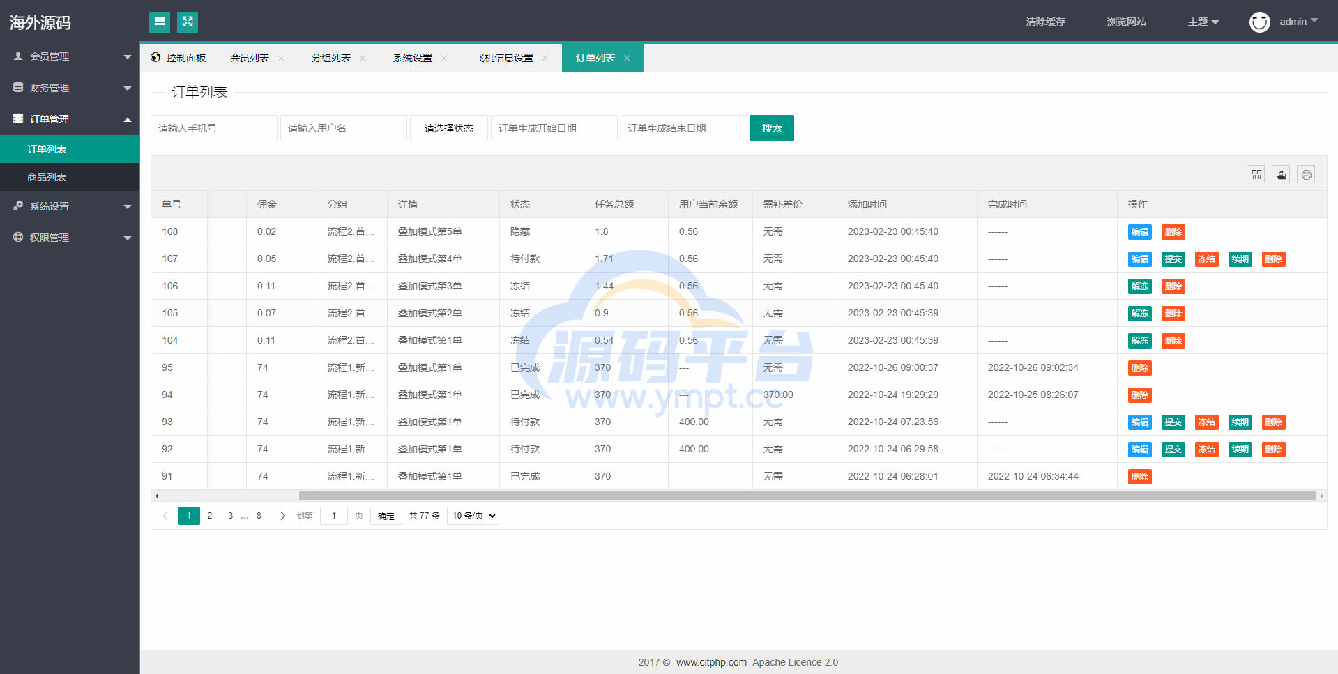 图片[23]-双UI多语言海外抢单刷单系统/分组派单/订单自动匹配系统 - 源码平台网-源码平台网