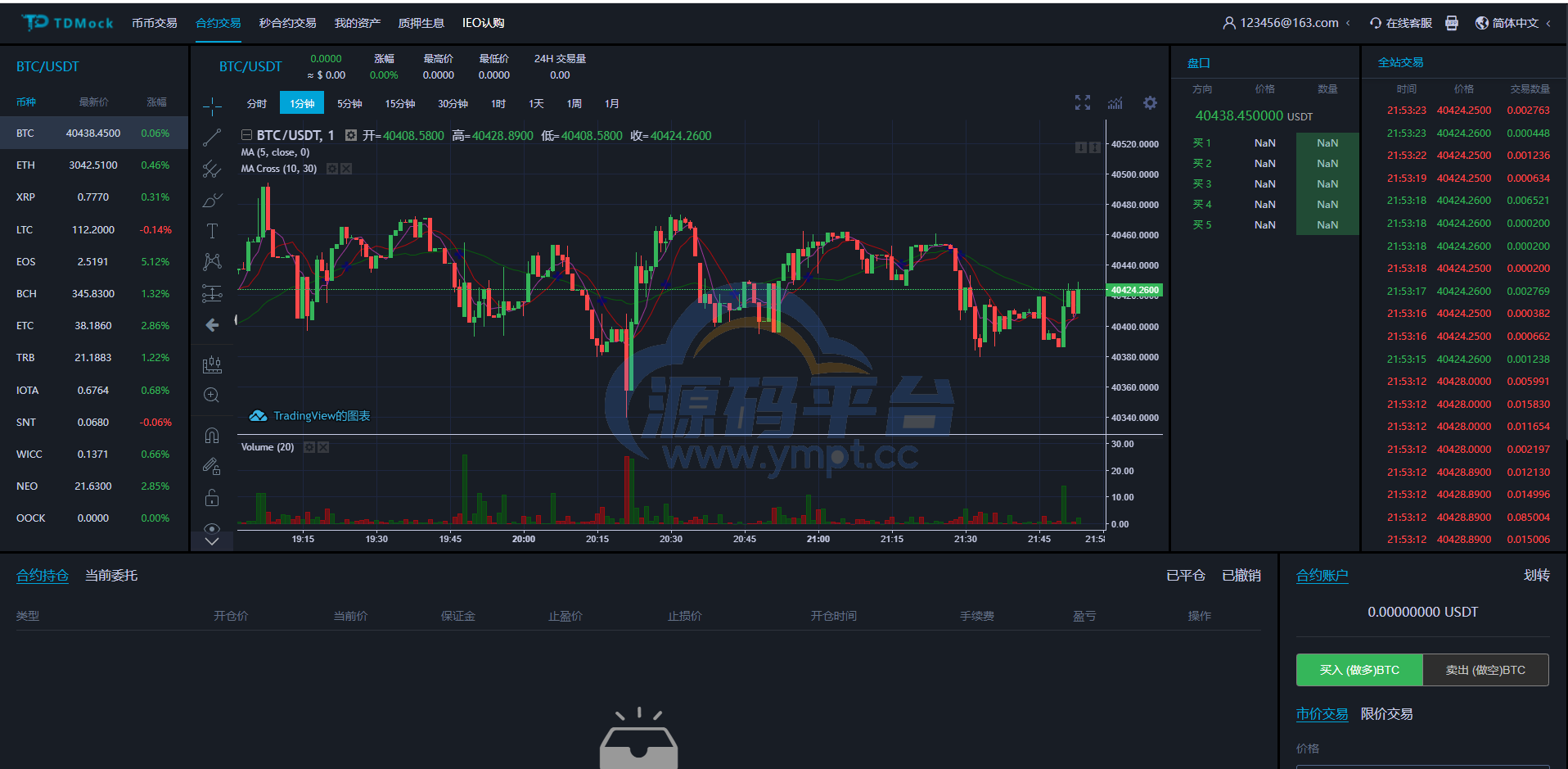 图片[23]-全新二开交易所/后台预生成K线/质押生息/IEO认购/币币合约交易 - 源码平台网-源码平台网