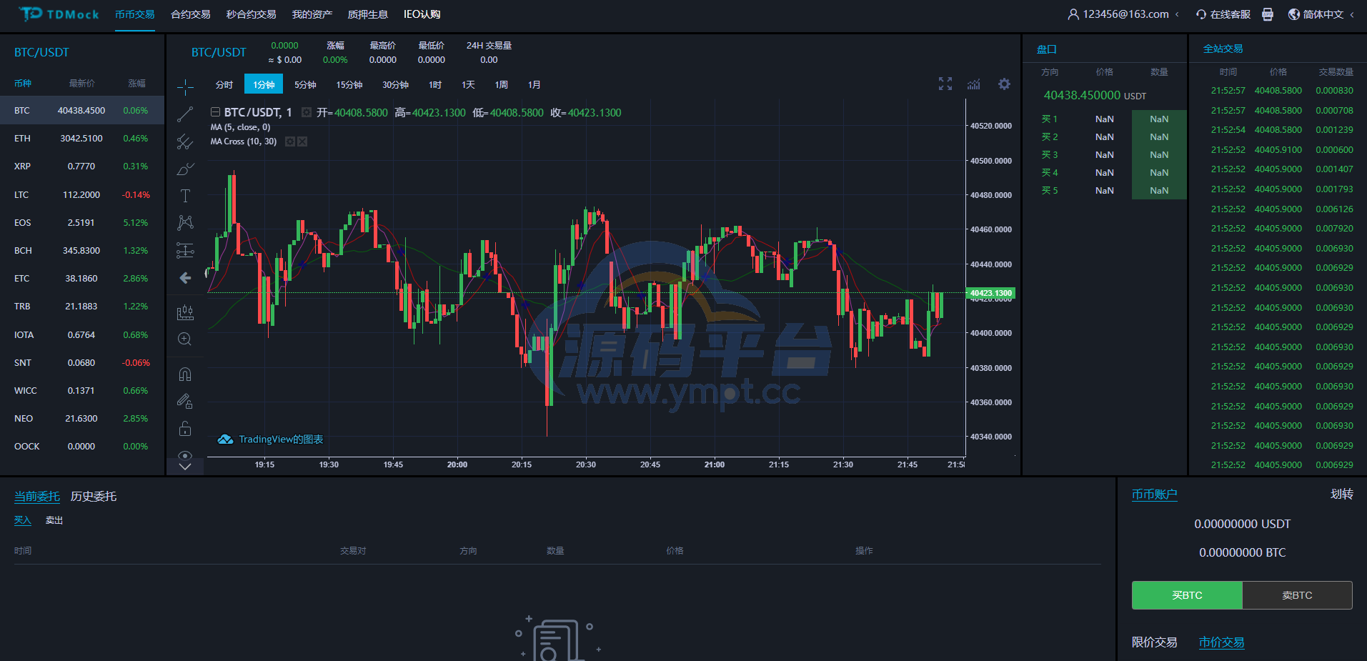 图片[16]-全新二开交易所/后台预生成K线/质押生息/IEO认购/币币合约交易 - 源码平台网-源码平台网