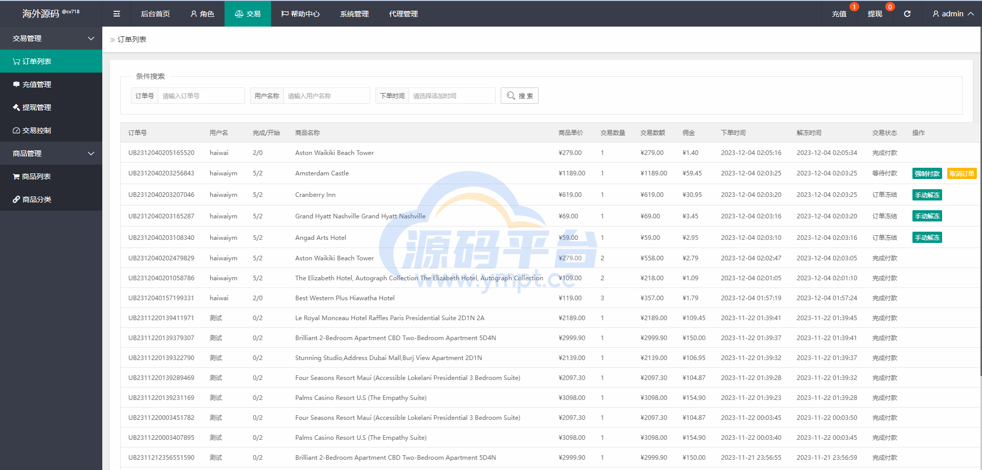 图片[9]-海外酒店抢单刷单系统/连单卡单刷单/订单自动匹配系统 - 源码平台网-源码平台网