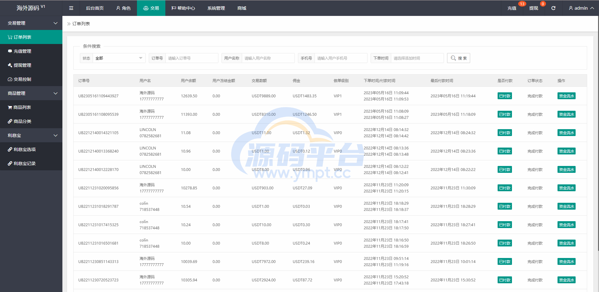 图片[13]-海外抢单刷单源码/打针做单叠加组抢单/USDT充提 - 源码平台网-源码平台网