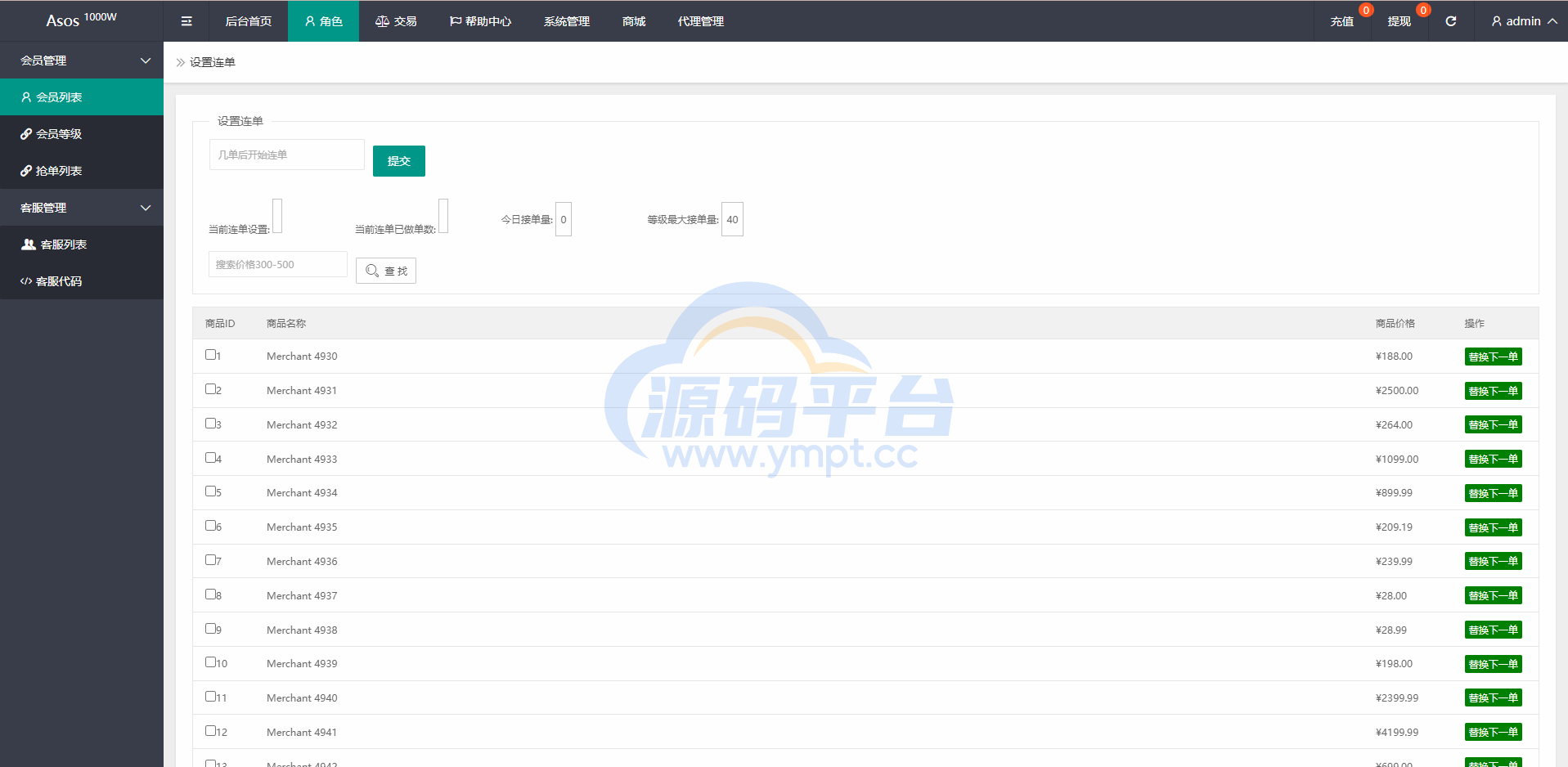 图片[11]-定制版海外抢单刷单系统/刷单连单/订单自动匹配系统 - 源码平台网-源码平台网