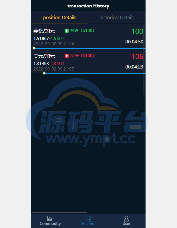 图片[6]-双语言微盘系统/微交易源码/外汇交易/K线正常 - 源码平台网-源码平台网