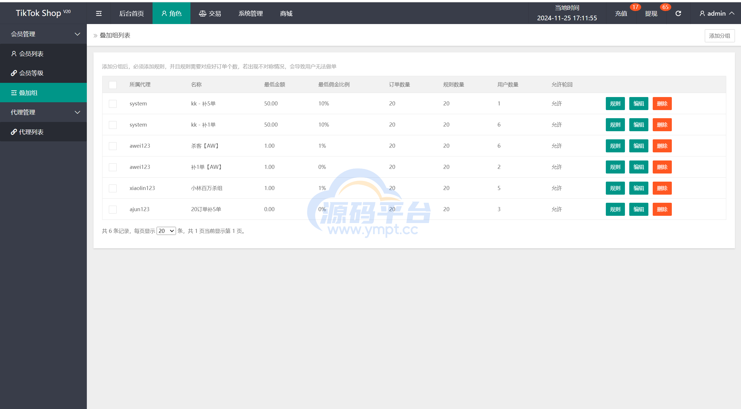图片[19]-最新uniapp多语言TiKToK海外刷单/抢单系统/订单自动匹配系统/手动派单/分组杀/ - 源码平台网-源码平台网