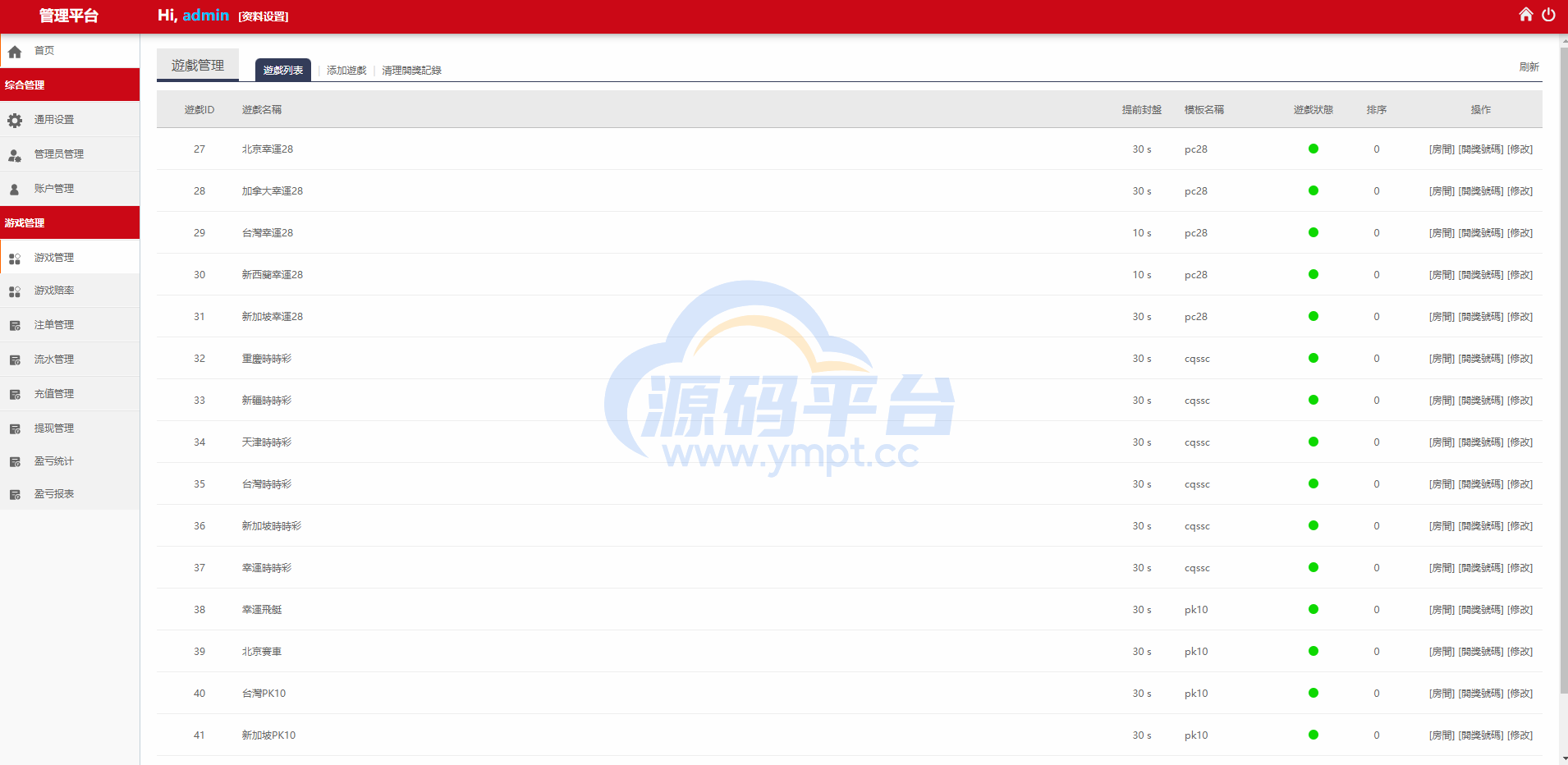 图片[14]-海外多语言cp系统/越南彩票游戏/pc28系统/预设开奖 - 源码平台网-源码平台网