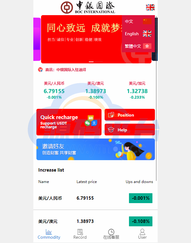图片[1]-多语言微盘系统/微交易系统/外汇投资系统/投资理财 - 源码平台网-源码平台网