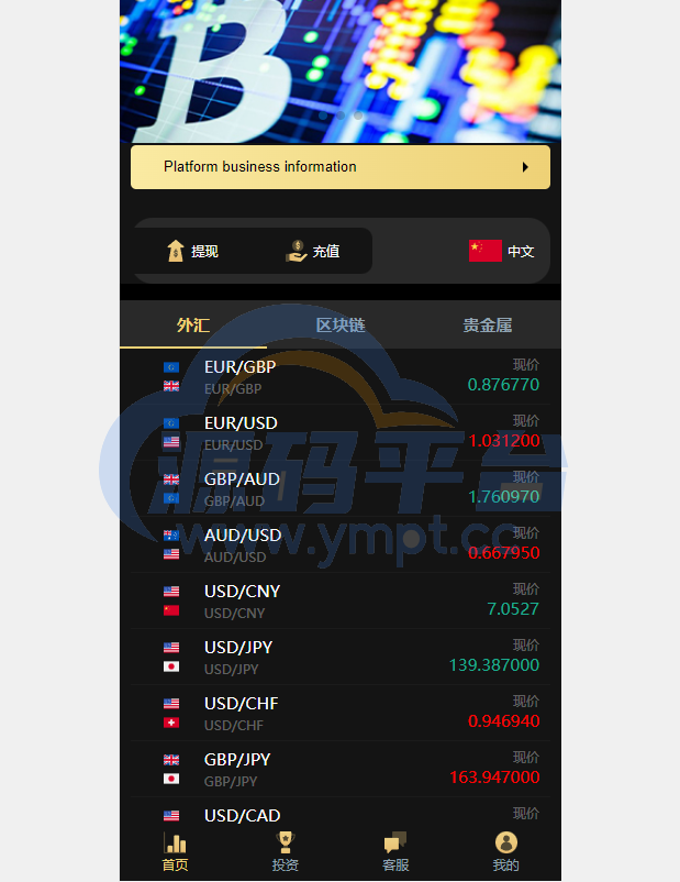 图片[1]-最新二开版多语言微交易/外汇虚拟币微盘源码/伪交易所系统 - 源码平台网-源码平台网