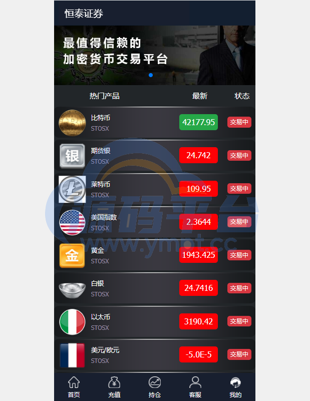 图片[3]-至尊二开运营版/微盘外汇投资系统/余额宝/K线正常 - 源码平台网-源码平台网