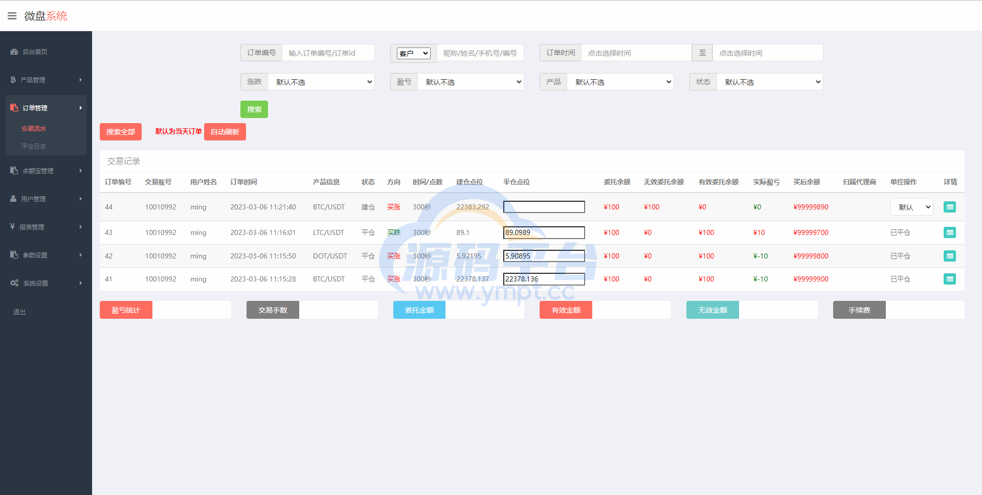 图片[11]-运营版微交易系统/伪交易所系统/虚拟币微盘源码 - 源码平台网-源码平台网