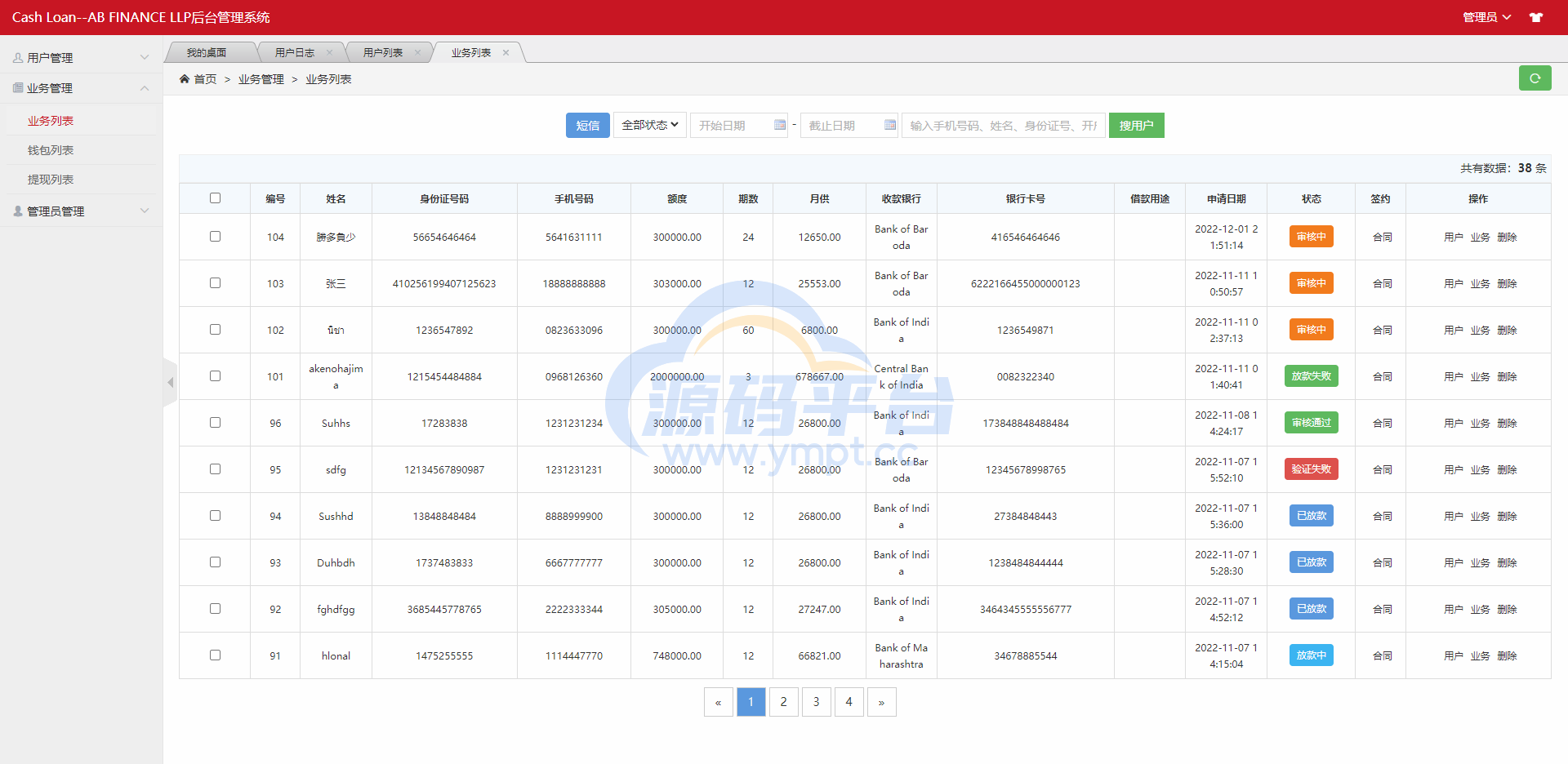 图片[10]-多语言贷款系统/印度贷款源码/海外贷款系统 - 源码平台网-源码平台网