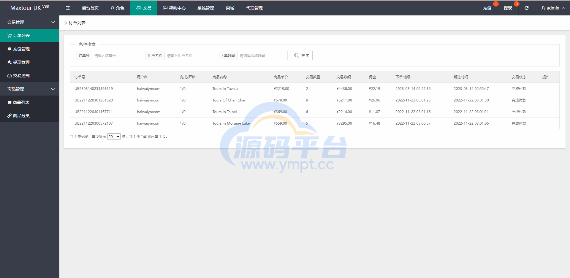 图片[12]-运营版海外抢单刷单系统/旅游版刷单/订单自动匹配系统 - 源码平台网-源码平台网