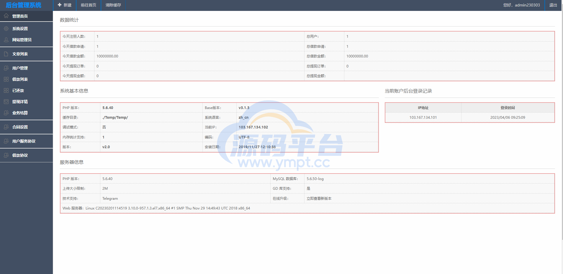 图片[11]-运营版越南小额贷款系统/海外套路贷/贷款平台源码 - 源码平台网-源码平台网