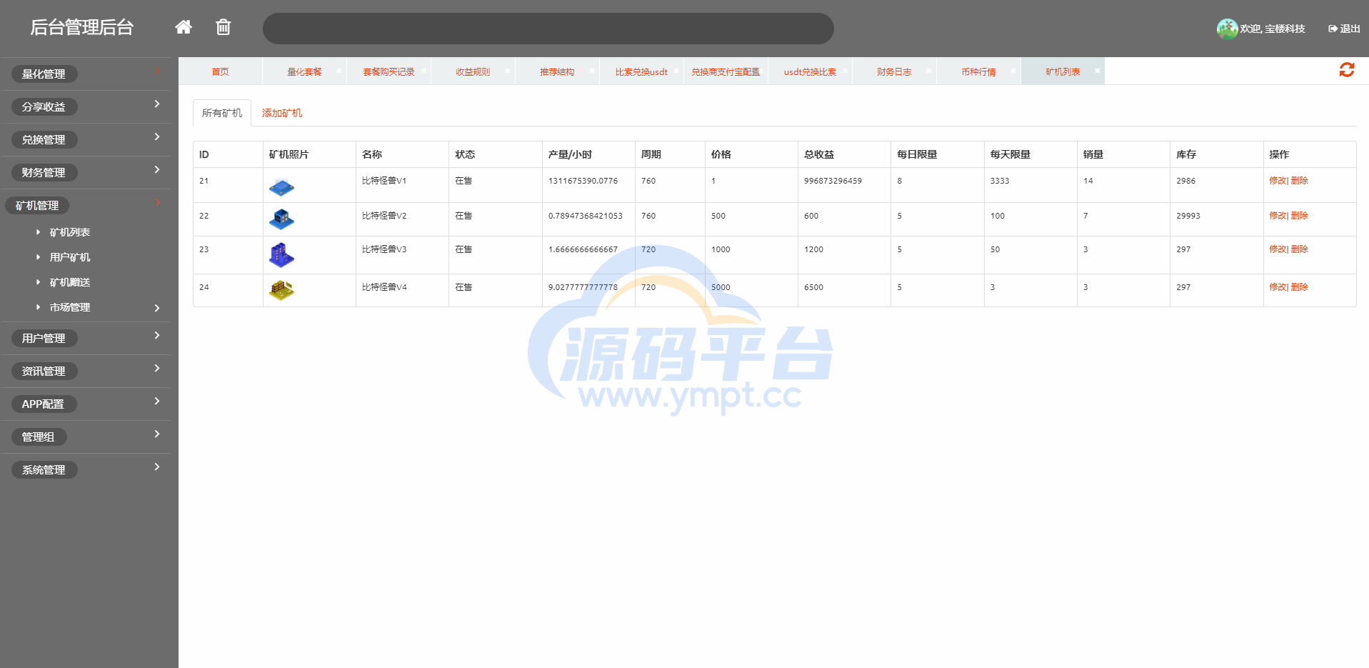 图片[21]-全新二开四语言区块链矿机系统/合约矿机交易/USDT数字钱包 - 源码平台网-源码平台网