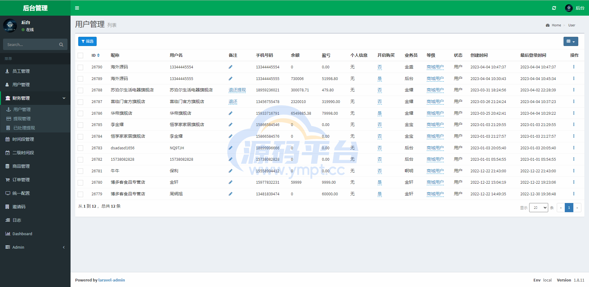 图片[8]-京东优惠卷系统/优惠卷投资返利/代理后台/奢饰品投资理财 - 源码平台网-源码平台网