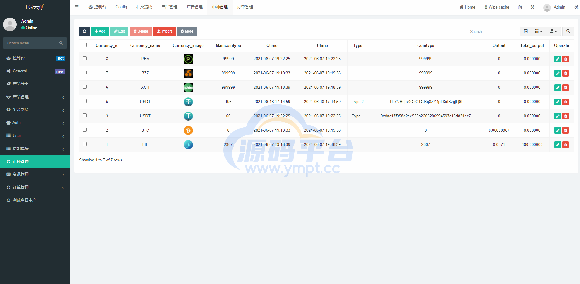 图片[12]-双语言矿机系统/挖矿投资系统/云矿机算力/usdt投资/区块链源代码 - 源码平台网-源码平台网