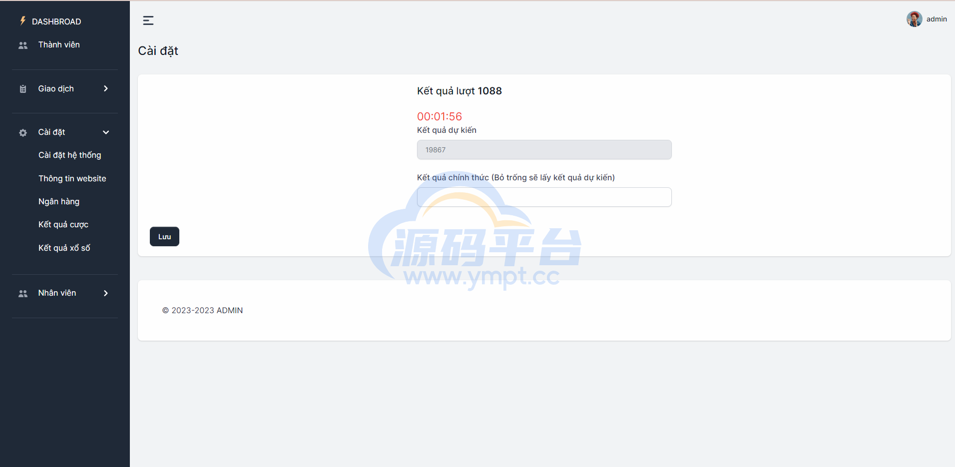 图片[22]-越南彩票系统/海外cp系统/投资彩票游戏/预设开奖 - 源码平台网-源码平台网