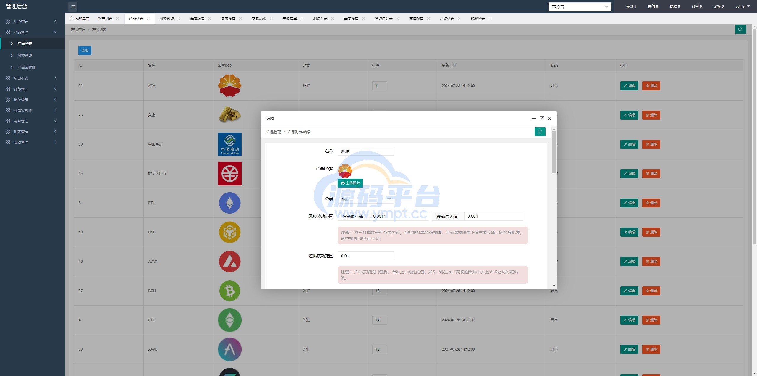 图片[21]-PC自适应微盘系统/微交易所/伪交易所/利息宝/单控全控 - 源码平台网-源码平台网