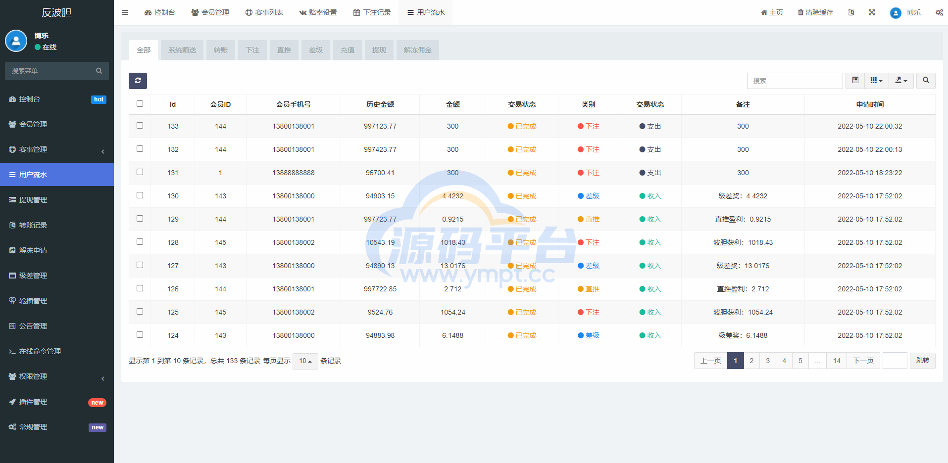 图片[16]-2022新版反波胆系统/usdt充值/双语言球盘/足球下注系统 - 源码平台网-源码平台网