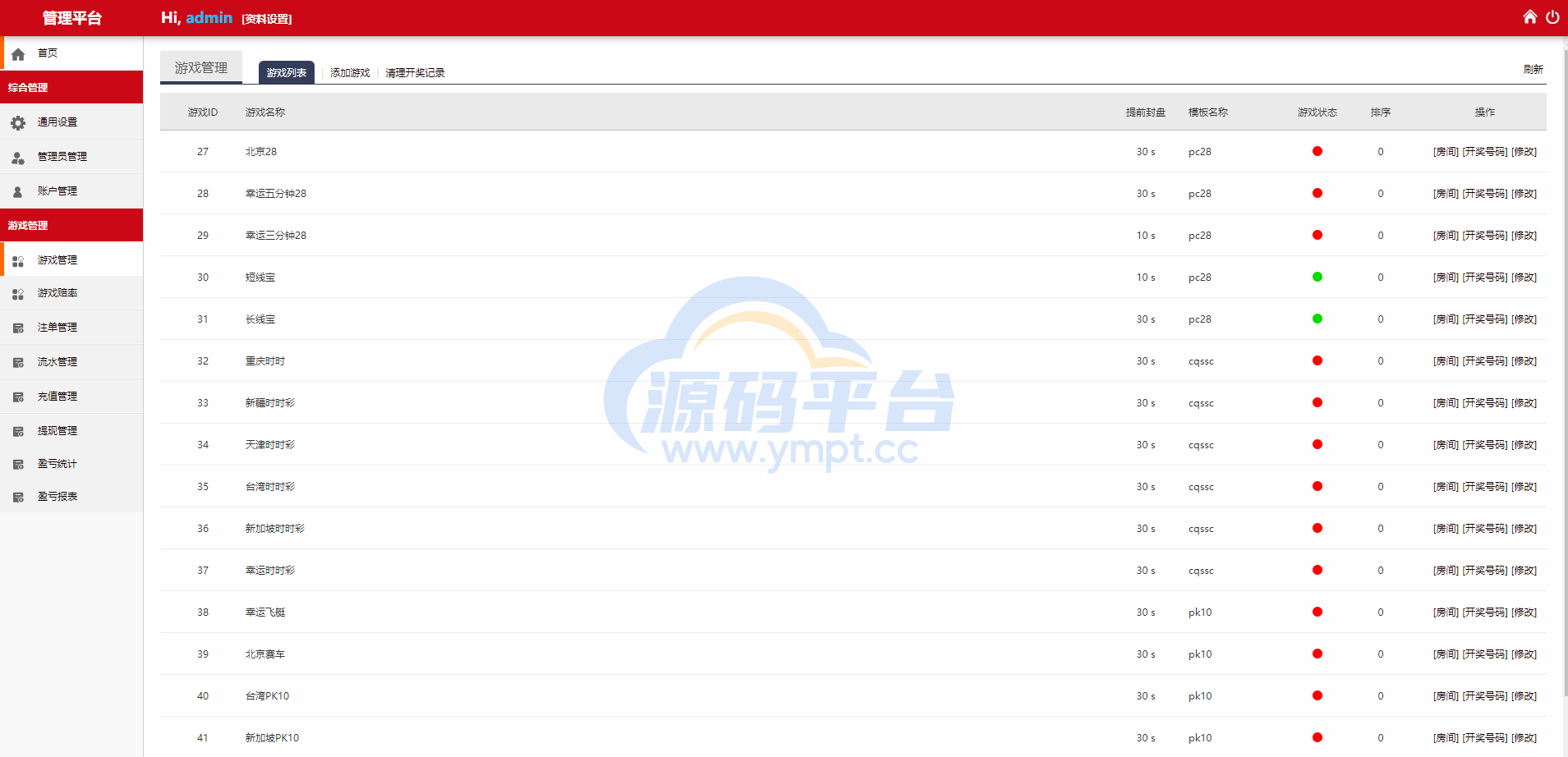 图片[11]-二开版28系统/幸运28源码/机器人/房间限制/预设开奖 - 源码平台网-源码平台网