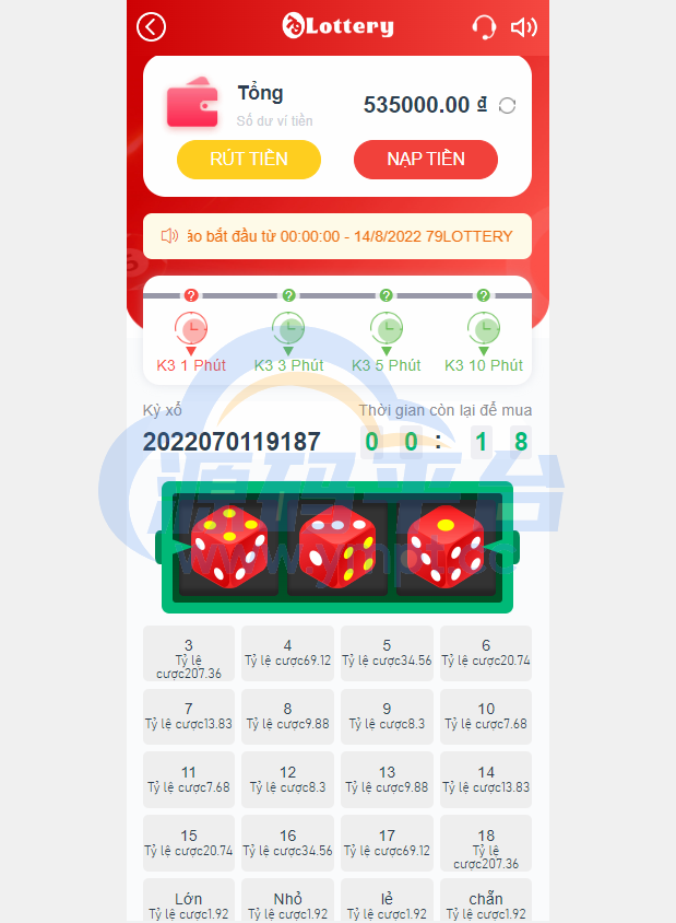 图片[1]-越南语快三游戏/竞猜下注游戏/越南游戏/控制开奖 - 源码平台网-源码平台网