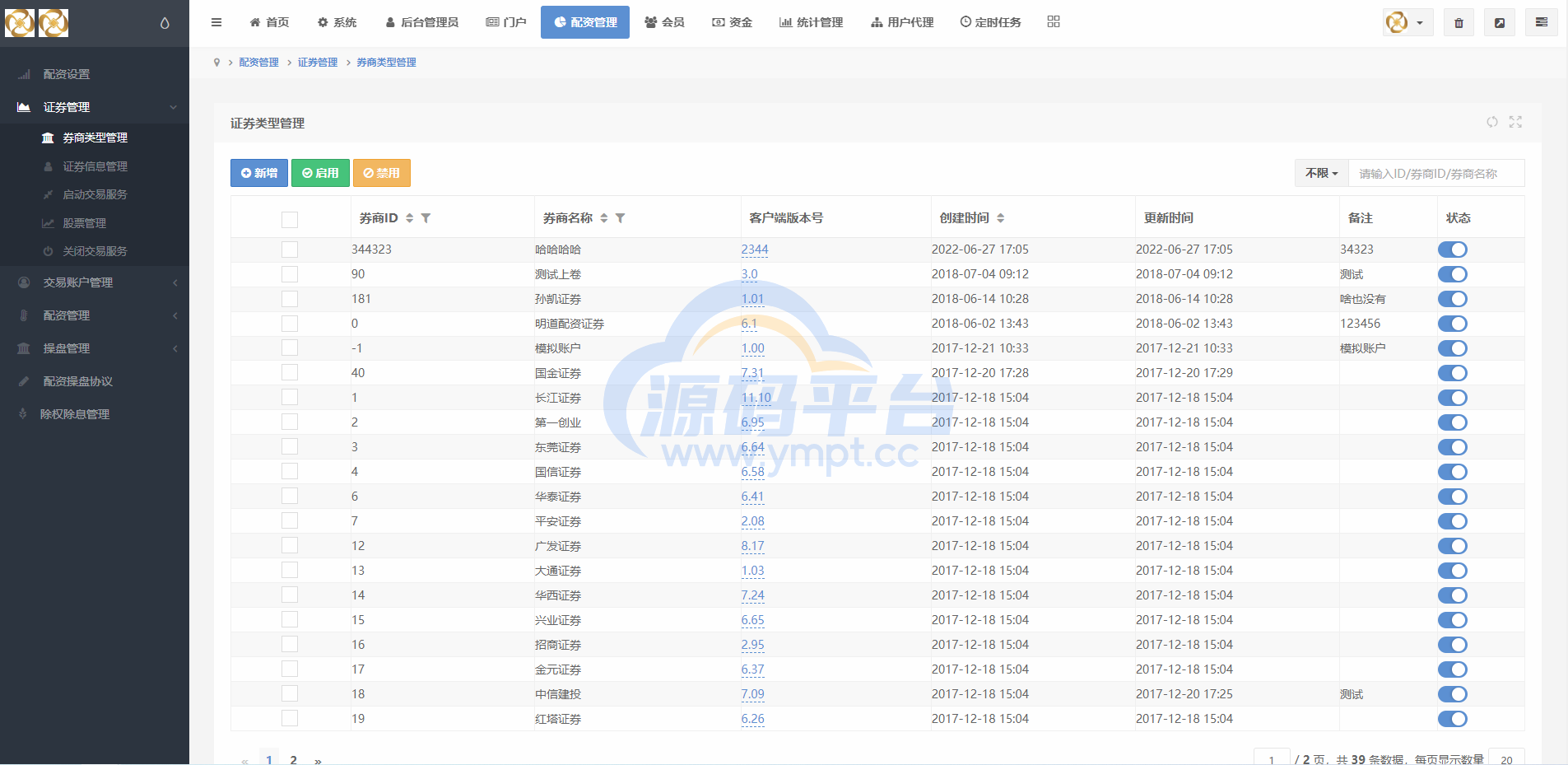 图片[22]-uinapp版股票交易系统/股票配资策略系统/K线图完美 - 源码平台网-源码平台网