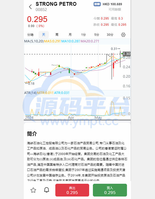 图片[11]-综合盘股票系统/海外多语言股票系统/股票配资交易策略源码 - 源码平台网-源码平台网
