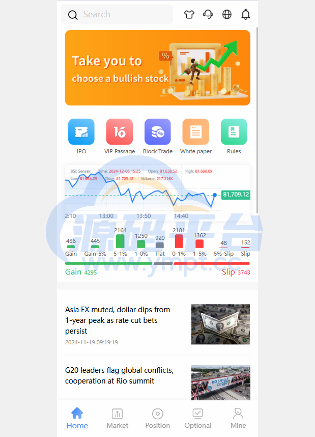 图片[1]-海外股票系统/多语言股票交易策略/IPO/大宗/印度股票 - 源码平台网-源码平台网