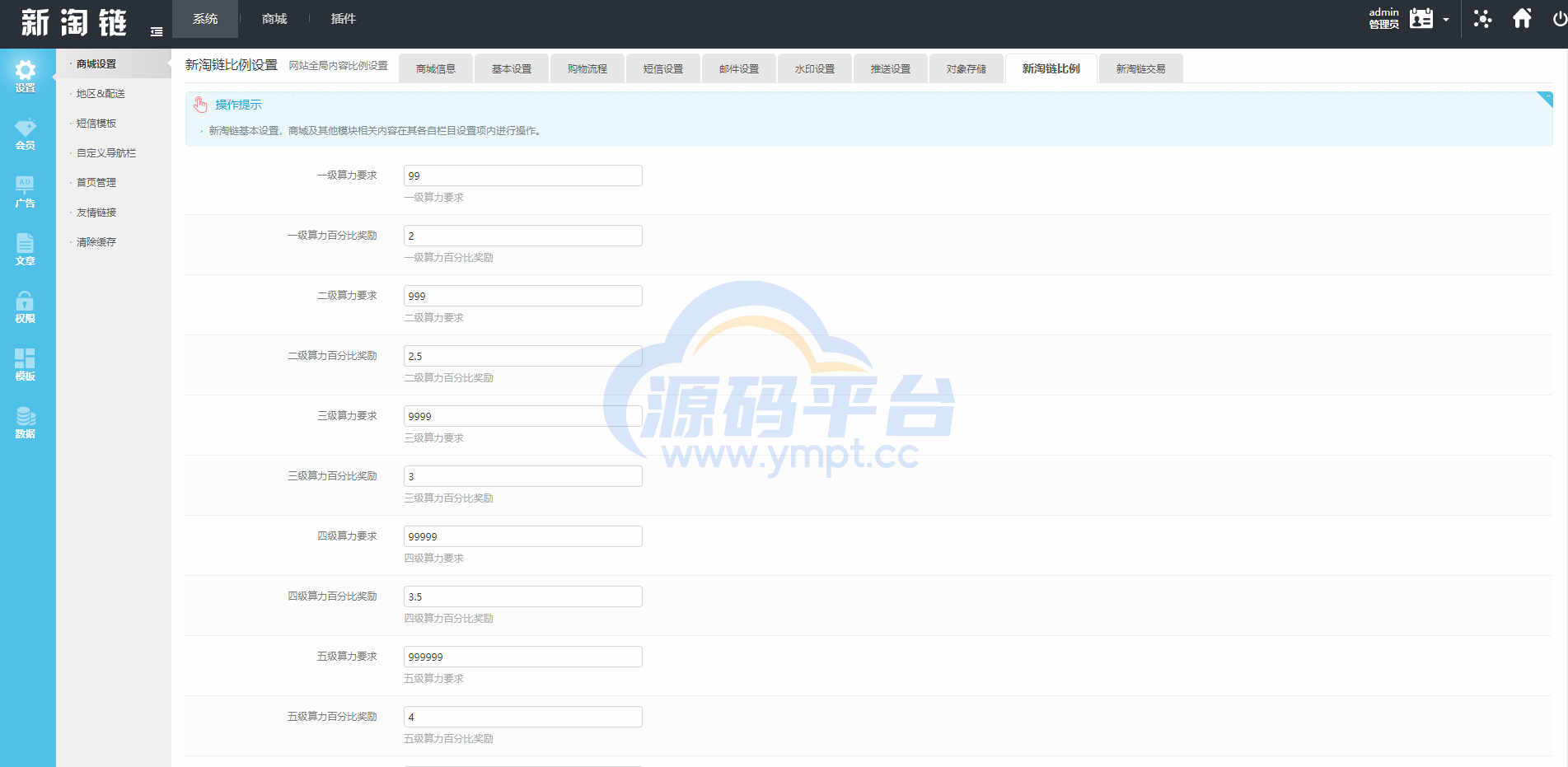 图片[8]-新淘商城全开源/算力商城 认筹 商家入驻 三级分销/区块链交易 - 源码平台网-源码平台网