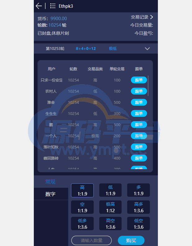图片[1]-28二开微交易系统/虚拟币跟单系统/多语言USDT充值 - 源码平台网-源码平台网