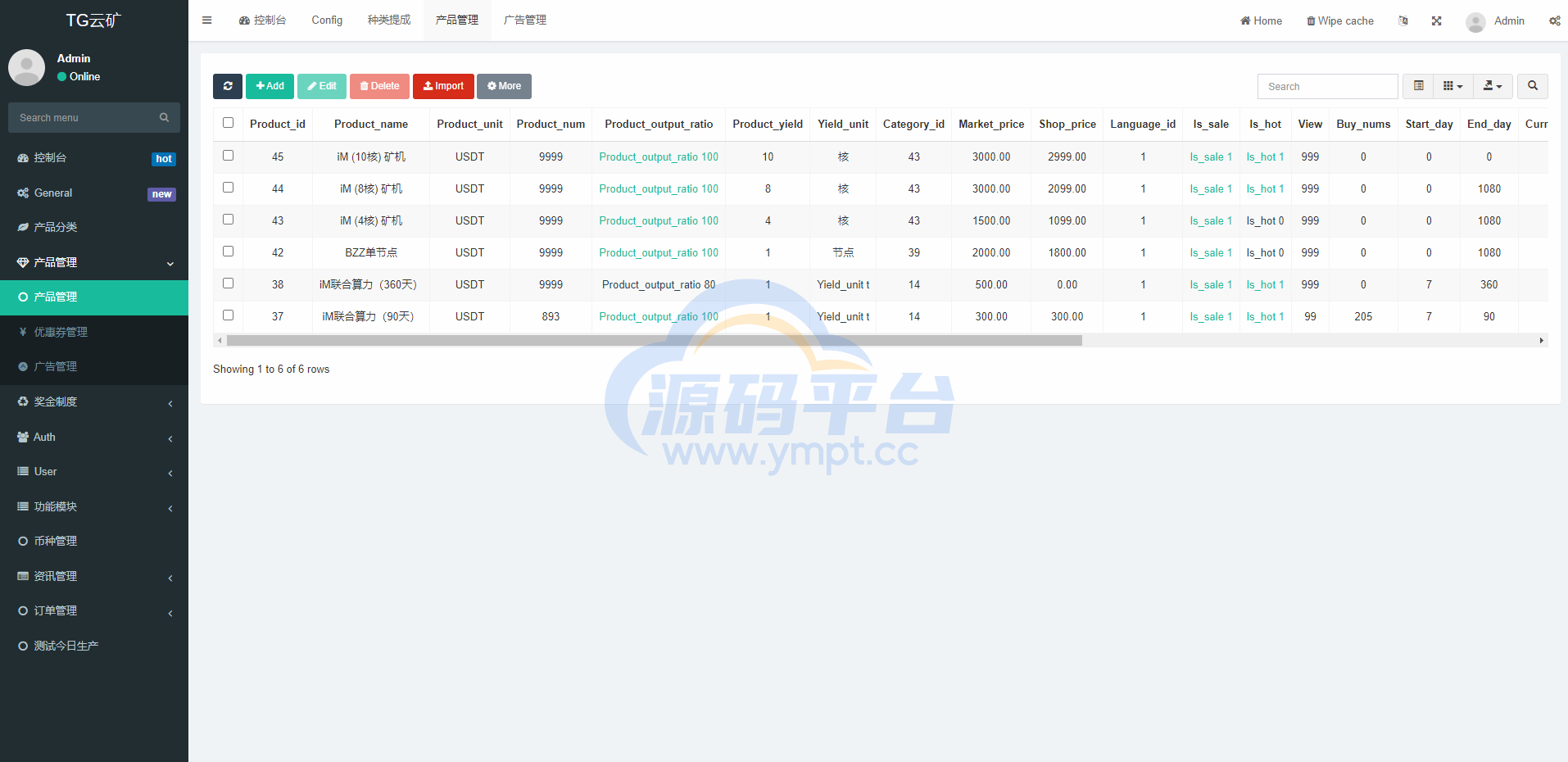 图片[14]-双语言矿机系统/挖矿投资系统/云矿机算力/usdt投资/区块链源代码 - 源码平台网-源码平台网