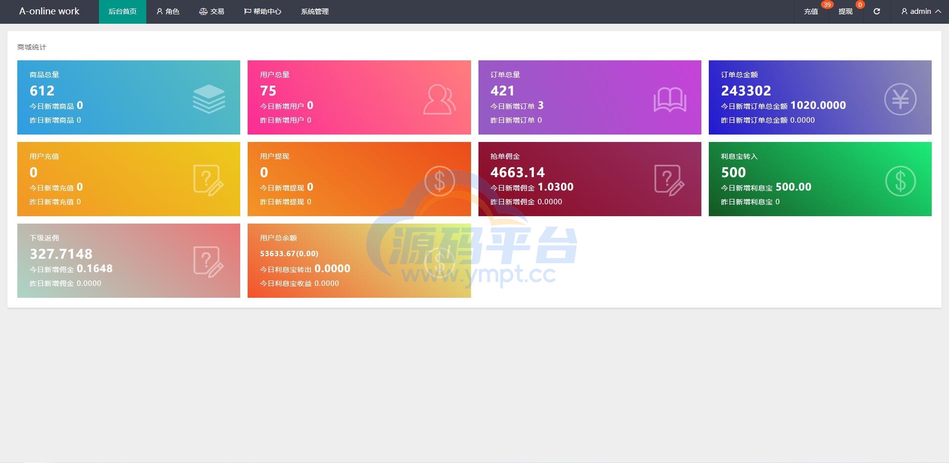 图片[17]-多语言海外抢单刷单系统/大转盘抽奖余利宝/代理后台/订单自动匹配 - 源码平台网-源码平台网