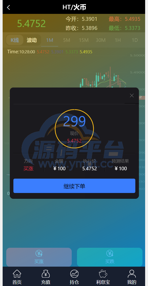 图片[2]-新框架/全新修复版微交易系统/虚拟币理财系统/微盘交易系统/K线正常 - 源码平台网-源码平台网
