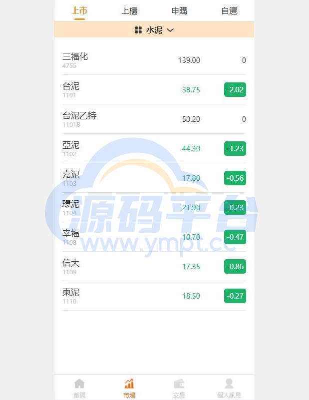 图片[2]-黑色版uinapp股票配资源码/台湾股票系统/申购折扣交易系统 - 源码平台网-源码平台网