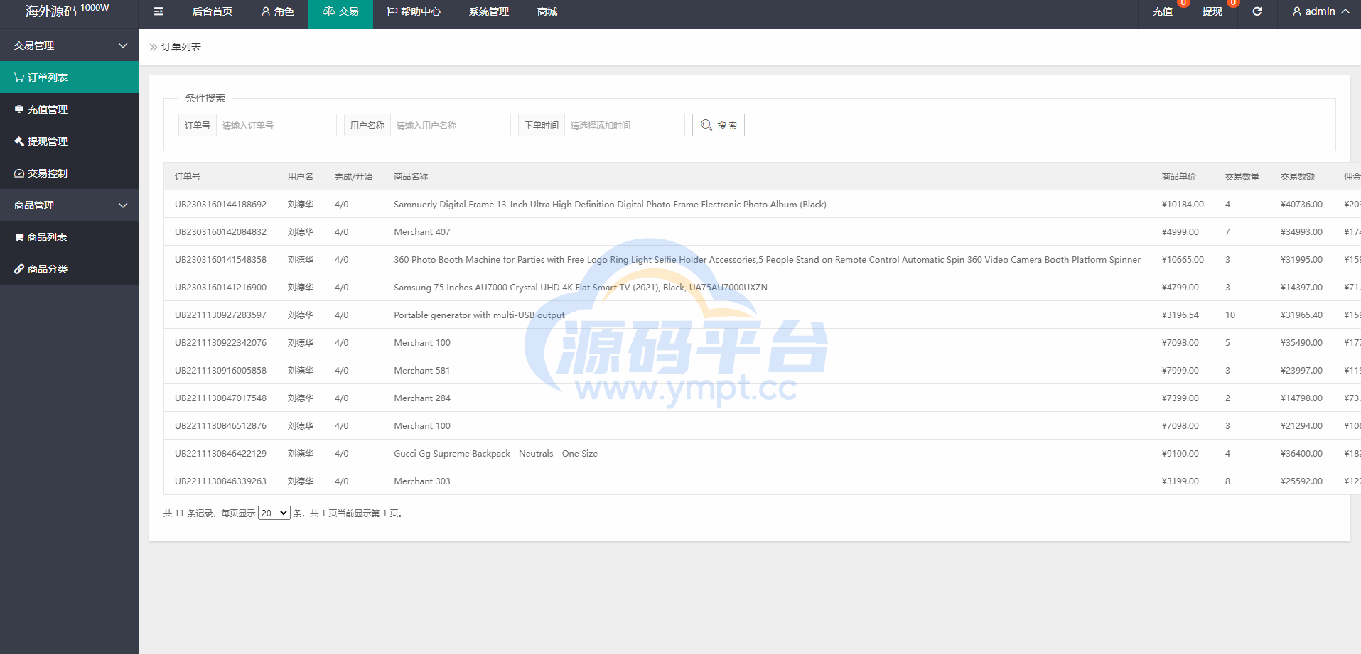 图片[12]-白色版海外抢单刷单系统/刷单连单控/订单自动匹配系统 - 源码平台网-源码平台网
