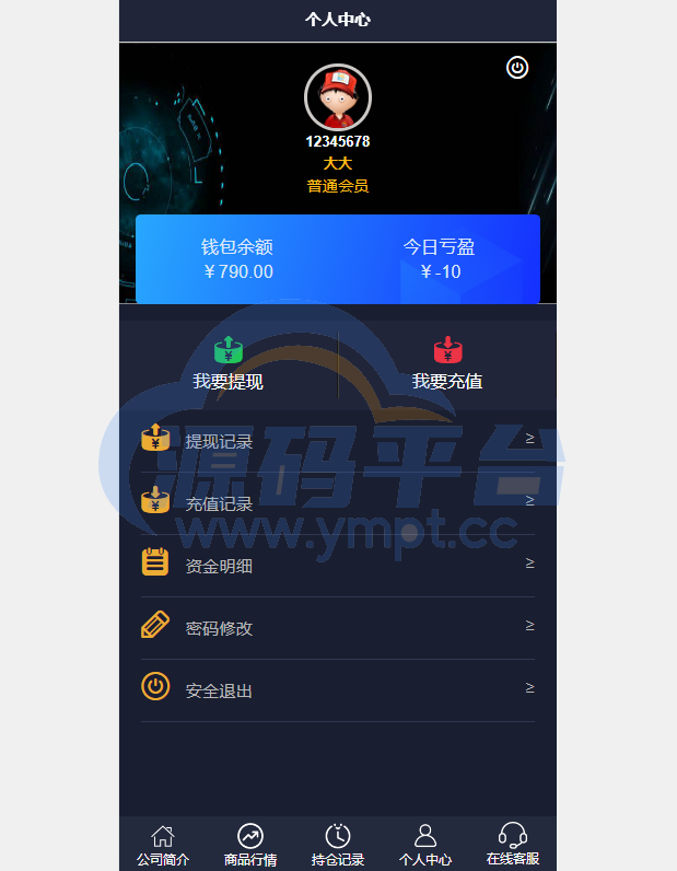 图片[2]-运营版微盘期货交易系统/微交易源码/代理后台/用户风控 - 源码平台网-源码平台网
