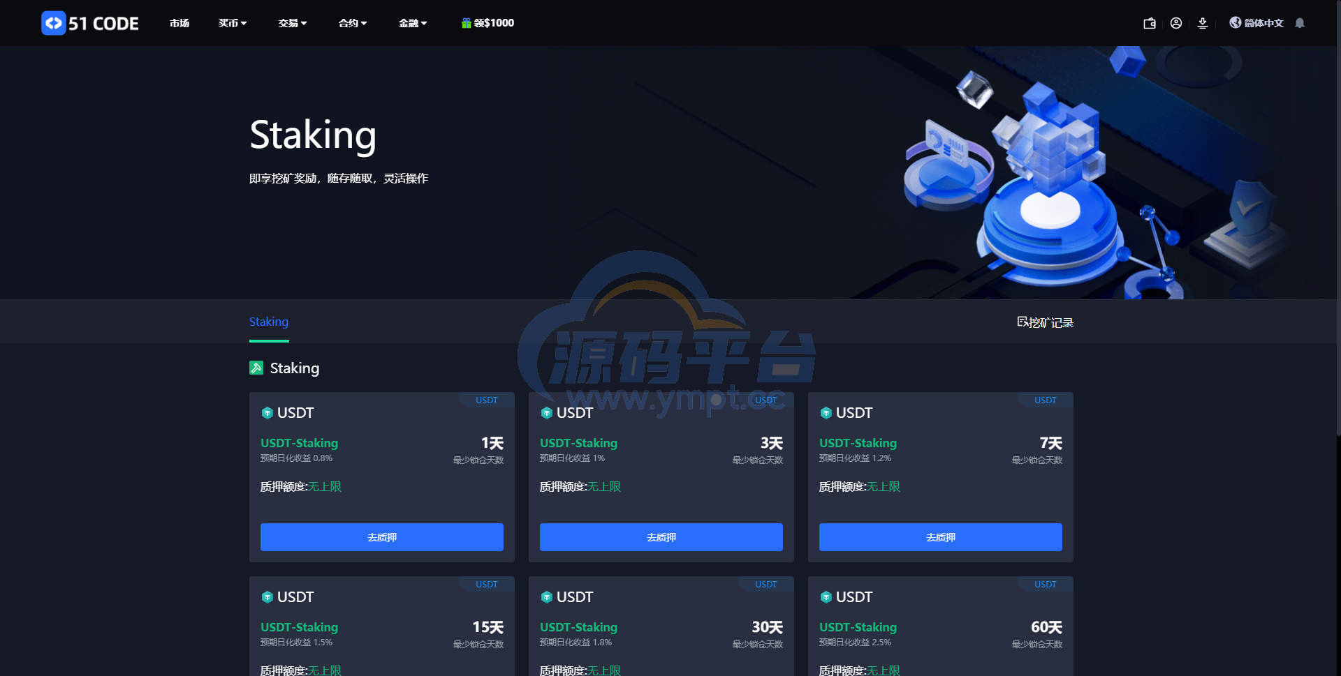 图片[17]-全新区块链交易所系统/币币期权交易/IEO/锁仓理财 - 源码平台-源码平台