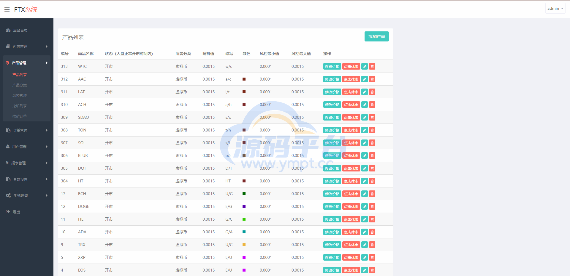 图片[18]-运营版海外伪交易所系统/微交易微盘系统/质押挖矿/虚拟币交易 - 源码平台-源码平台