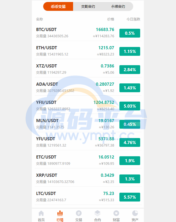 图片[2]-全新UI多语言交易所/永续合约交易/基金理财/锁仓质押交易所源码 - 源码平台-源码平台