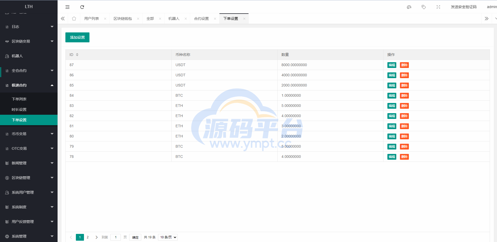图片[24]-海外交易所系统/币币交易/合约交易所/全开源 - 源码平台-源码平台