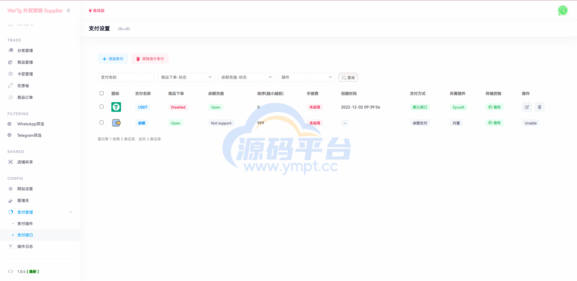 图片[5]-WhatsApp筛选Ws/Tg外贸营销Supplier推特号/FB号/谷歌号/小火箭Ws/Channel社交账号 - 源码平台-源码平台